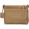 Burkely Soft Skylar barna színű női bőr oldaltáska, crossbody