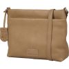 Burkely Soft Skylar barna színű női bőr oldaltáska, crossbody