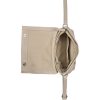 Burkely Soft Skylar törtfehér színű női bőr oldaltáska, crossbody