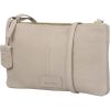 Burkely Soft Skylar törtfehér bőr oldaltáska, crossbody