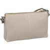 Burkely Soft Skylar törtfehér bőr oldaltáska, crossbody