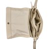 Burkely Lush Lucy törtfehér női bőr oldaltáska, crossbody 25 x 20 cm