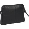 Burkely Lush Lucy fekete női bőr mini válltáska, crossbody 18 x 13 cm