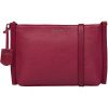 Burkely Keen Keira magenta színű női bőr oldaltáska, crossbody