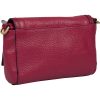 Burkely Keen Keira magenta színű női bőr oldaltáska, crossbody