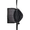 Burkely Rock Ruby fekete női bőr oldaltáska, crossbody