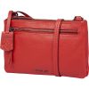 Burkely Rock Ruby piros női bőr oldaltáska, crossbody