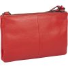 Burkely Rock Ruby piros női bőr oldaltáska, crossbody