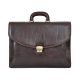 Pierre Cardin 1003 RM02 barna férfi bőr aktatáska 42 x 31 x 13 cm