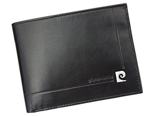 Pierre Cardin YS507.1 325 RFID fekete férfi bőr pénztárca 11,5 x 9,5  cm