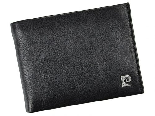 Pierre Cardin SAHARA TILAK03 8806 fekete férfi bőr pénztárca 12,5 x 9,3 cm