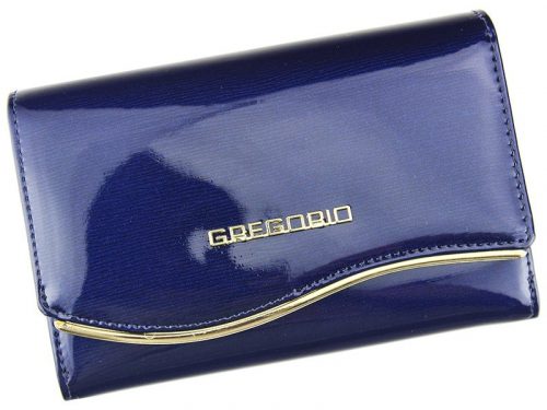 Gregorio ZLF-112 navy női bőr pénztárca 15 x 9 x 3.8 cm