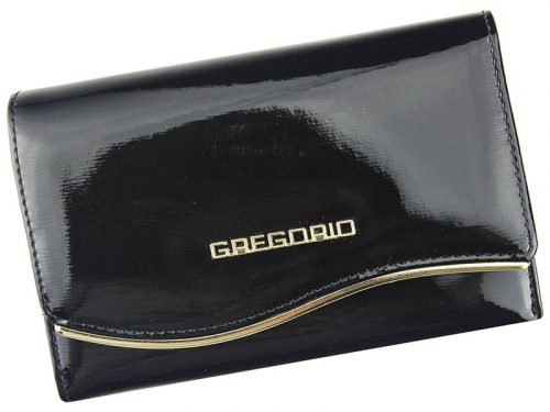 Gregorio ZLF-112 fekete női bőr pénztárca 15 x 9 x 3.8 cm