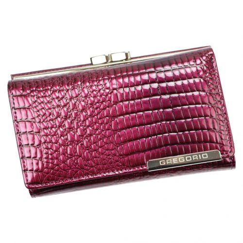 Gregorio GF108 magenta női bőr pénztárca 14.5 x 8.5 x 3 cm