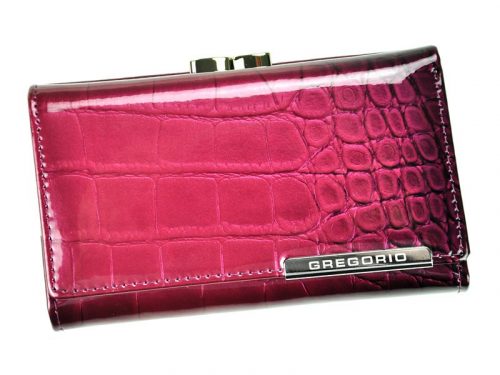 Gregorio BC-108 magenta női bőr pénztárca 14.5 x 8.7 x 3 cm