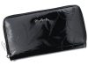 Pierre Cardin 02 LEAF 118 fekete női bőr pénztárca 20 x 11 cm