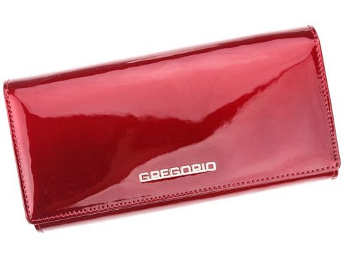 Gregorio SH-100 piros női bőr pénztárca 18.5 x 10 x 3.5 cm