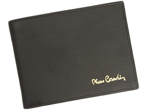 Pierre Cardin TILAK28 8806 RFID fekete férfi bőr pénztárca 12,5 x 9,5 cm