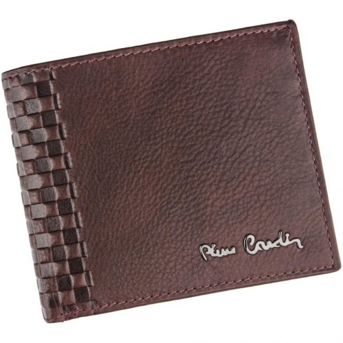 Pierre Cardin TILAK39 8824 barna férfi bőr pénztárca 11 x 9  cm