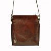 Pierre Cardin AVANC fekete női bőr oldaltáska, crossbody 25 x 29 x 7 cm