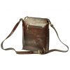 Pierre Cardin AVANC fekete női bőr oldaltáska, crossbody 25 x 29 x 7 cm