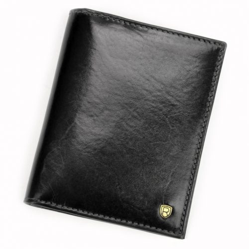 Rovicky N03-RVT RFID fekete férfi bőr pénztárca 9.5 x 12 x 1.2 cm