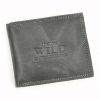 Wild N0035-CHM RFID fekete férfi bőr pénztárca 10.5 x 9 x 2.5 cm