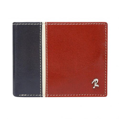 Rovicky 323-RBA-D RFID navy férfi bőr pénztárca 11.5 x 8.5 x 2 cm