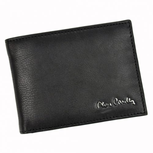 Pierre Cardin TILAK50 8806 fekete férfi bőr pénztárca 12,5 x 9 cm