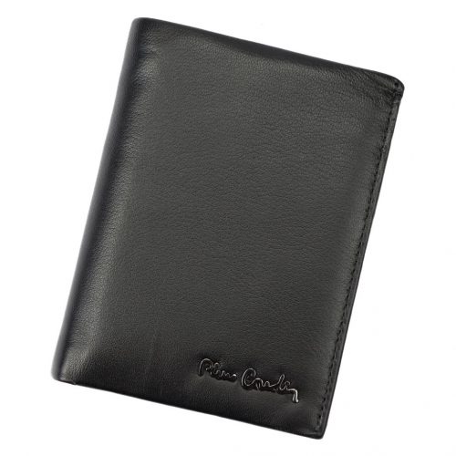 Pierre Cardin TILAK58 326 fekete férfi bőr pénztárca 9,5 x 12,8  cm