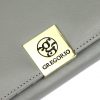 Gregorio GS-100 szürke női bőr pénztárca 18.5 x 9.5 x 3.8 cm