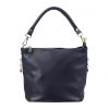 Patrizia 419-040 GOLD navy női bőr kézitáska 24 x 20 x 13 cm