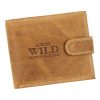 Wild N992L-P-CHM RFID barna férfi bőr pénztárca 12.8 x 10.5 x 2.8 cm