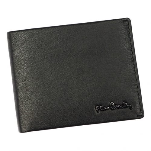 Pierre Cardin PIP01 8806 RFID fekete férfi bőr pénztárca 12 x 9,5 cm