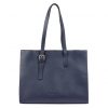 Pierre Cardin 5333 EDF navy női bőr kézitáska 37.5 x 30 x 15 cm