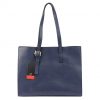 Pierre Cardin 5333 EDF navy női bőr kézitáska 37.5 x 30 x 15 cm