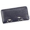 Jennifer Jones 5295-10 navy női bőr pénztárca 19.5 x 10 x 2.5 cm