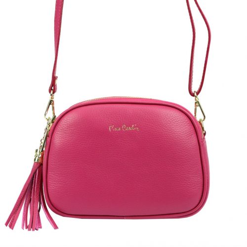 Pierre Cardin 4500 FTT   magenta női bőr kézitáska 23.5 x 16.5 x 9 cm