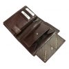 Rovicky PC-101-BAR RFID barna férfi bőr pénztárca 9,8 x 13 cm