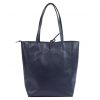 MiaMore 01-014 Z   navy női bőr kézitáska 40 x 38 x 13 cm