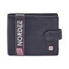 Nordee GW-1953 RFID fekete férfi bőr pénztárca 11 x 9 x 3 cm