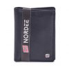 Nordee GW-07 RFID fekete férfi bőr pénztárca 9.5 x 13 x 3 cm