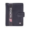 Nordee GW-09 RFID fekete férfi bőr pénztárca 11 x 13 x 2.5 cm