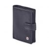 Nordee GW-102 RFID fekete férfi bőr pénztárca 10 x 12 x 3 cm