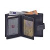 Nordee GW-102 RFID fekete férfi bőr pénztárca 10 x 12 x 3 cm