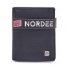 Nordee GW-3748 RFID fekete férfi bőr pénztárca 8.5 x 10.8 x 2 cm