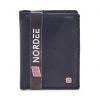 Nordee GW-3638 RFID fekete férfi bőr pénztárca 10 x 13.2 x 3 cm