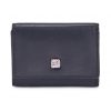 Nordee GW-86 RFID fekete férfi bőr pénztárca 9 x 7 x 2 cm