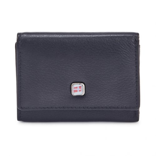 Nordee GW-86 RFID fekete férfi bőr pénztárca 9 x 7 x 2 cm