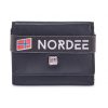 Nordee GW-86 RFID fekete férfi bőr pénztárca 9 x 7 x 2 cm